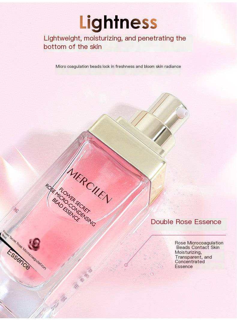 Dream Blue Flower Secret Rose Essence 35ml hydrating lotion with blue flower and rose essence for deep hydration and radiant skin