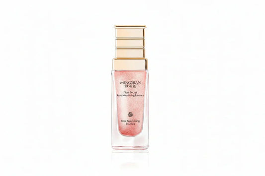 Dream Blue Flower Secret Rose Essence 35ml hydrating lotion bottle with floral design