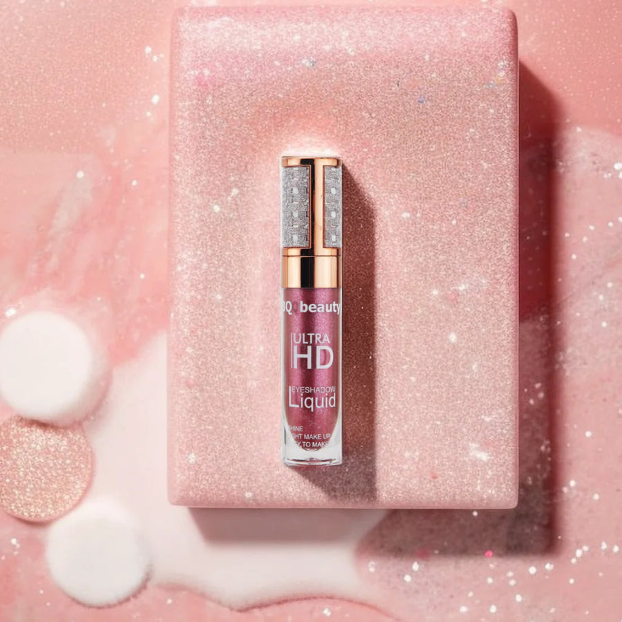 Pearlescent Liquid Glitter Eyeshadow for the delicate eye area