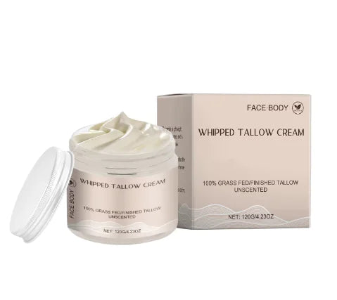 Whipped Grass-Fed Tallow Face & Body Cream, 120g