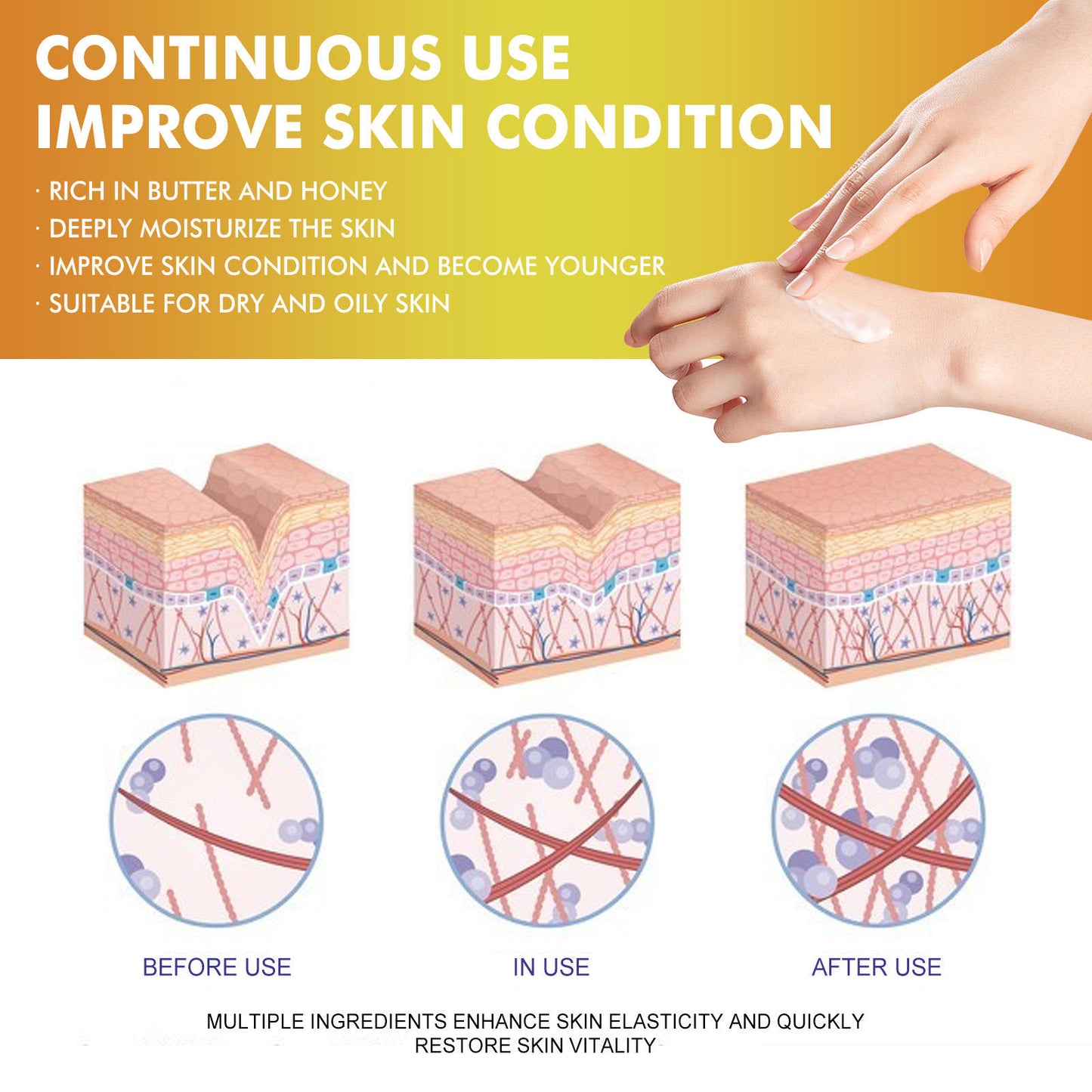 Tallow Honey Balm with honey and grass-fed tallow