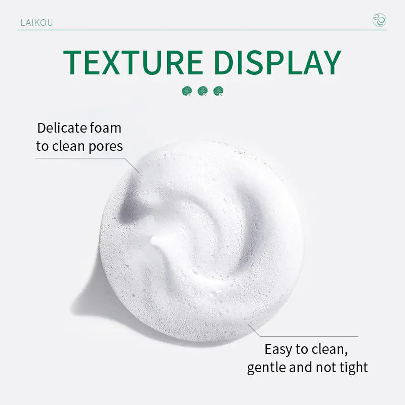 Centella Asiatica Facial Cleanser 50g for Pores Laikou