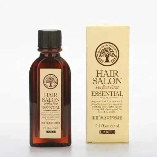 Hair Essential Oil with argan oil Hair Salon