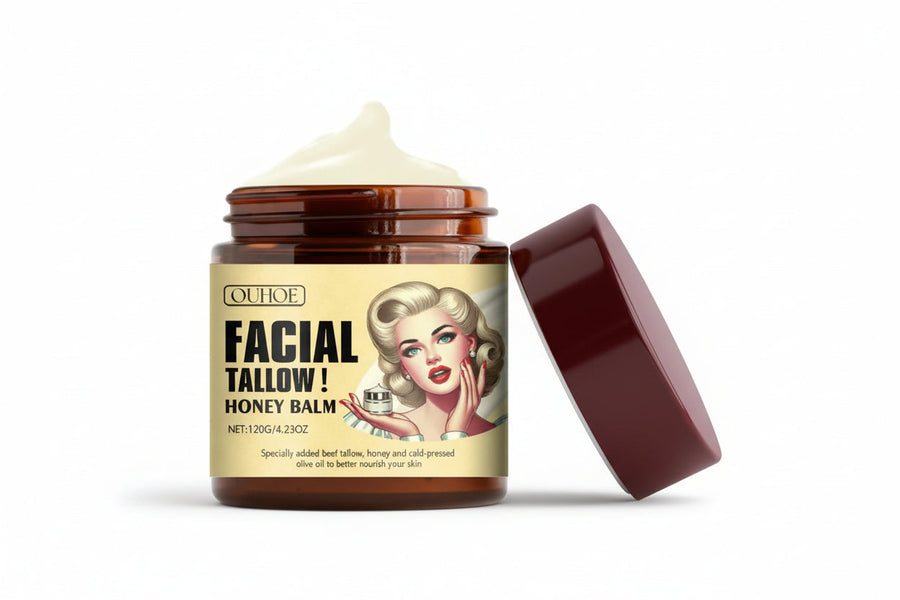 Beef Tallow & Honey Facial Balm
