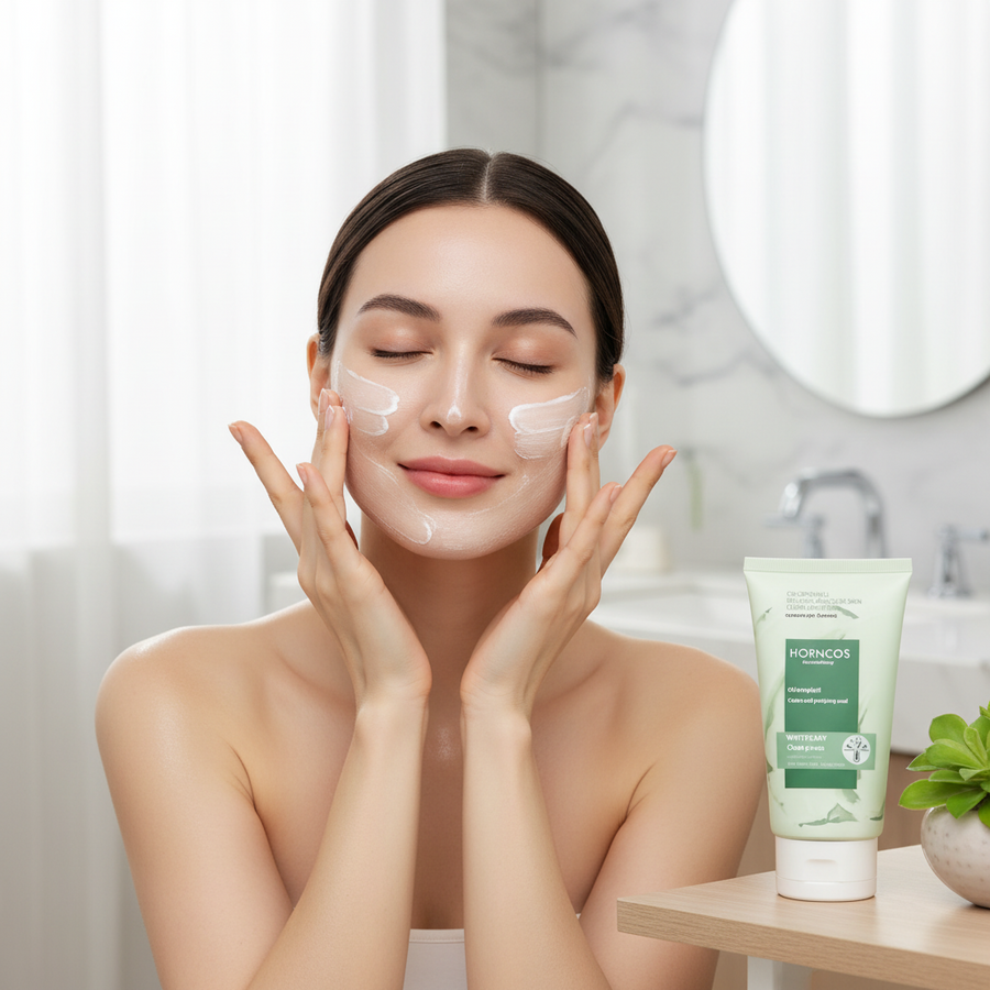 Chlorophyll Amino Acid Deep Cleansing Pore-Refining Facial Cleanser for clearer-looking skin
