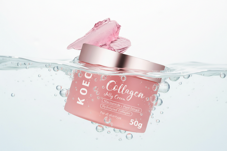 Niacinamide Jelly Collagen Brightening & Hydrating Face Cream powered by niacinamide