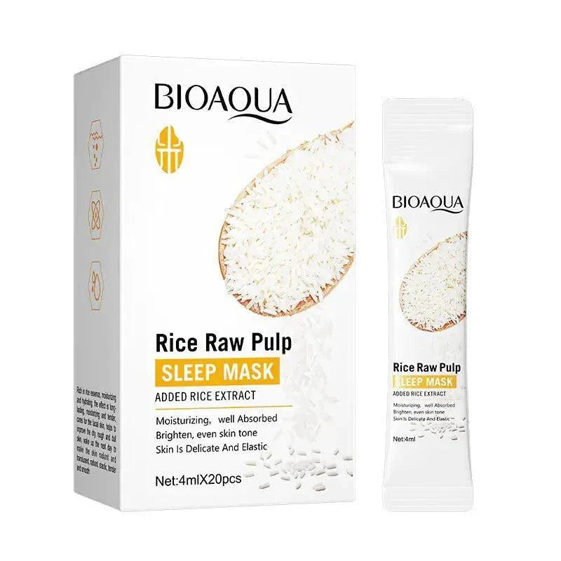 Rice essence face cream from hydrating skincare set
