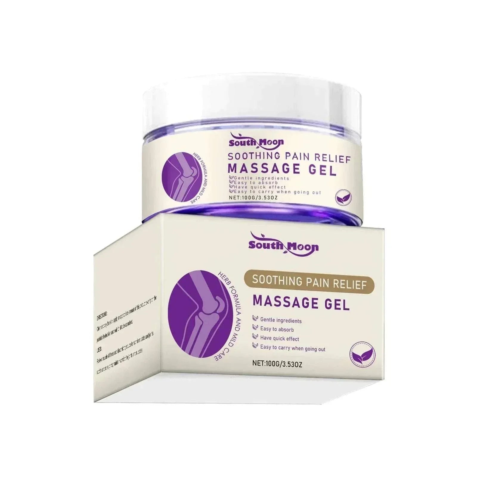 SootheEase Herbal Muscle Comfort Massage Gel 100 g tube
