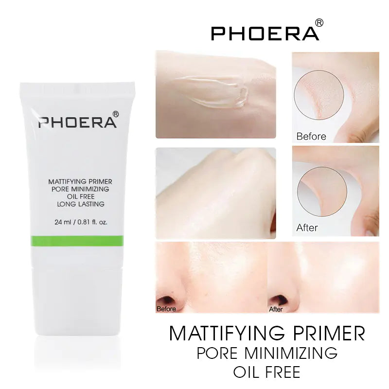 Mattifying Face Primer – Pore Minimizing, Oil Free & Long-Lasting Formula, 24ml