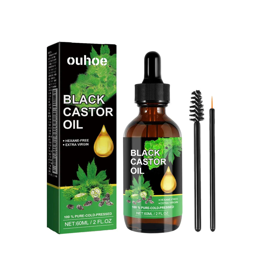 Sérum nourrissant cuir chevelu à l'huile de ricin 60 ml / Castor Oil Nourishing Scalp and Hair Serum 60ml