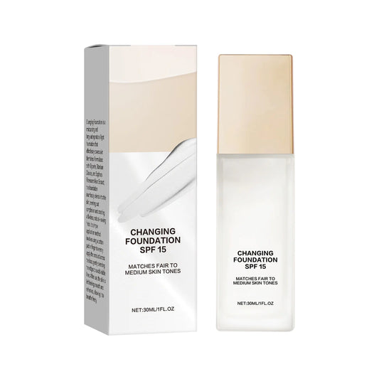 Changing Foundation SPF 15 – Moisturizing Natural Light Formula, 30ml