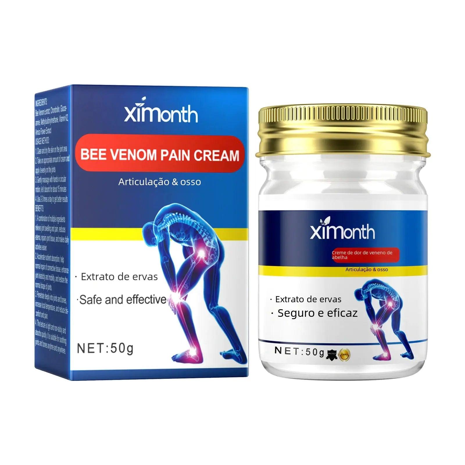 Soothe joint pain and stiffness fast with Bee Venom Joint Care Cream. Natural pain relief, anti-inflammatory, and mobility support for knees, back, and more. Surplus Design