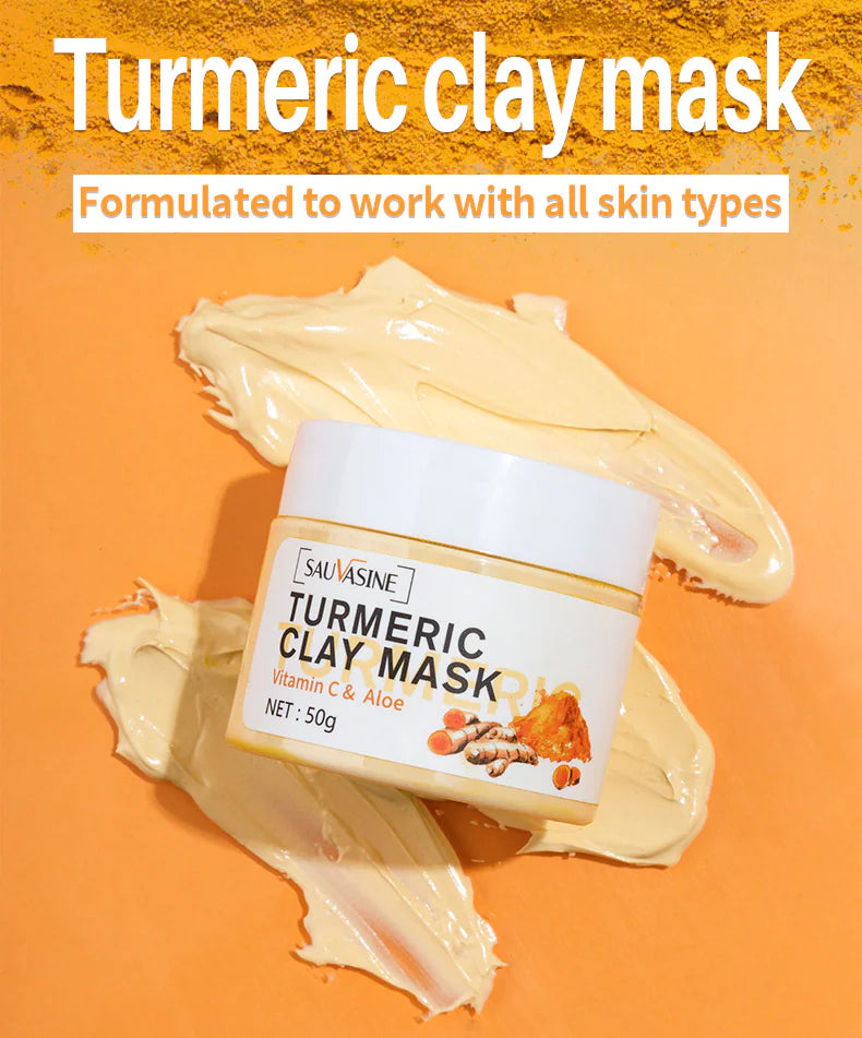 Turmeric Clay Mask Hydrating & Moisturizing Canvia