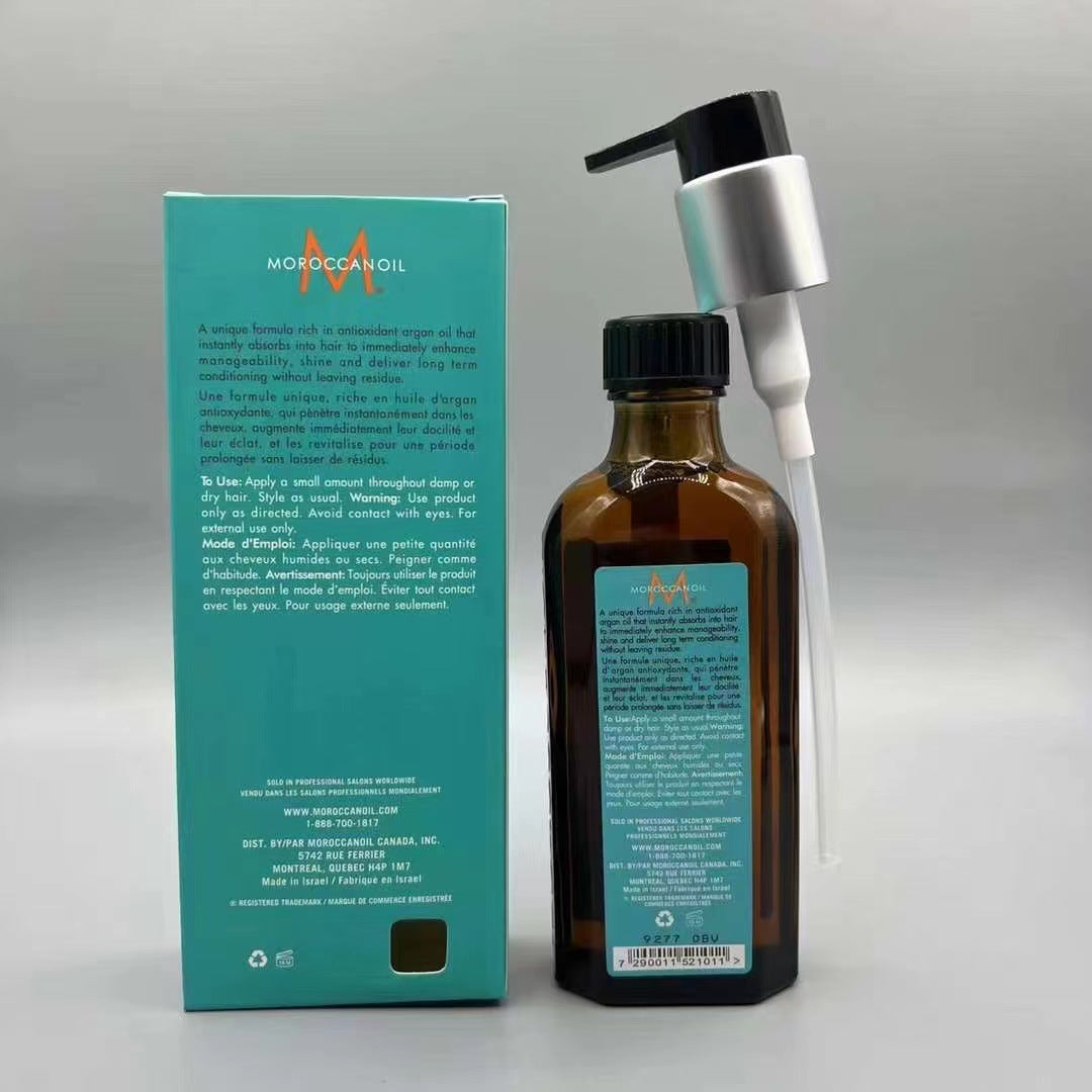 Hair Nourishing Oil with Argan & Rosemary Extract – Lightweight Leave-In Hair Care, 100 m Canvia