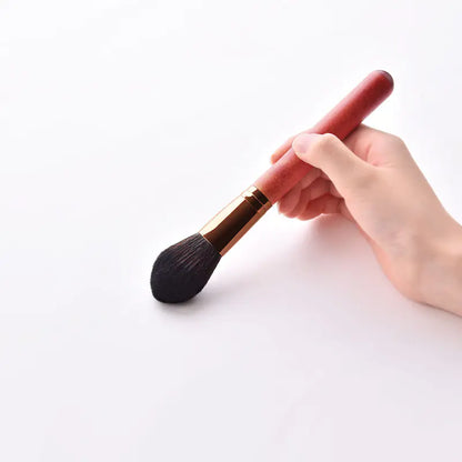 12-Piece Wood Handle Makeup Brush Set – how to use