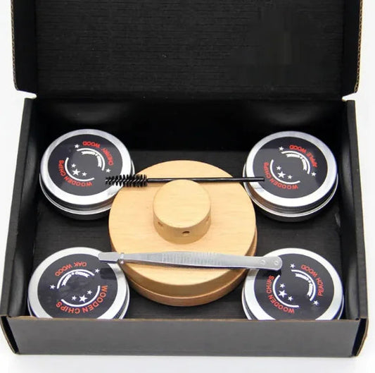 Wooden Cocktail Smoke Infuser Tabletex international