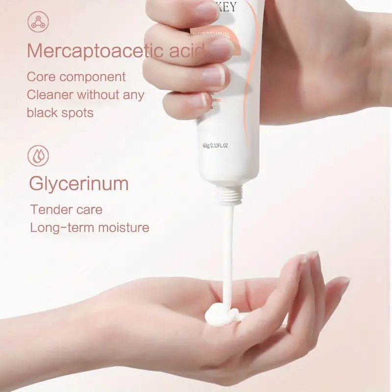 Gentle Painless Hair Removal Cream for Women – Smooth Skin, 60g