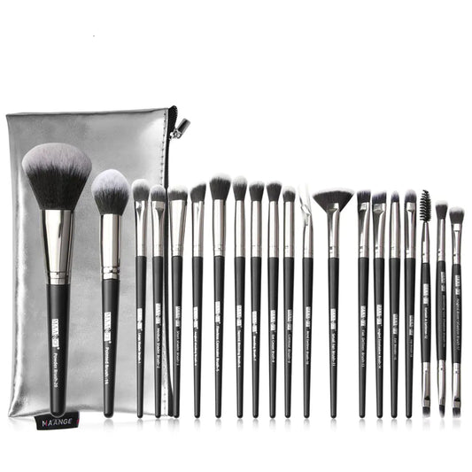 20-Piece Makeup Brush Set with Brush Bag Maange