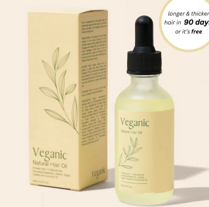 Natural Rosemary Hair Oil Veganic