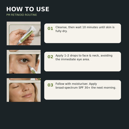 Retinal Tightening Booster Cream, 15g – how to use