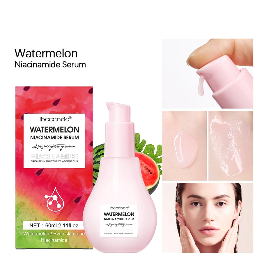 Watermelon Niacinamide Brightening Face Serum powered by niacinamide