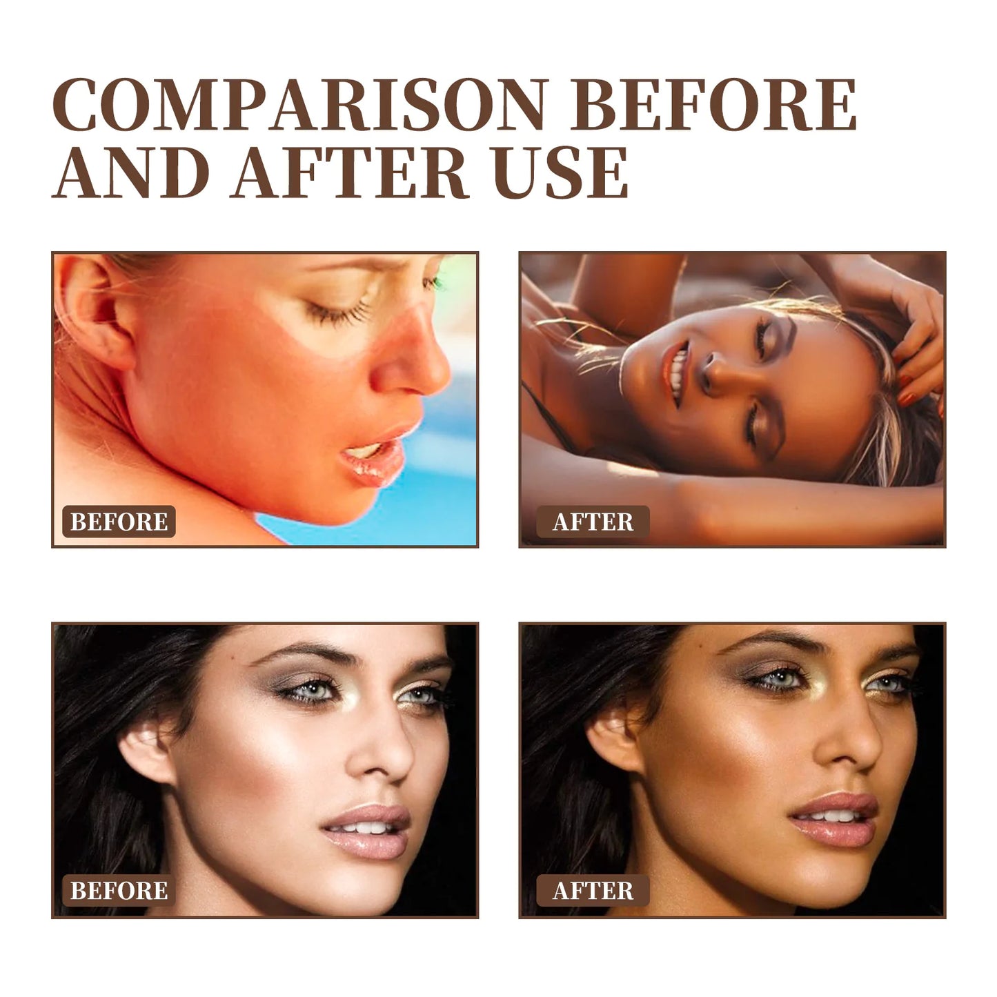 Neck Self-Tanning Cream EELEHOE