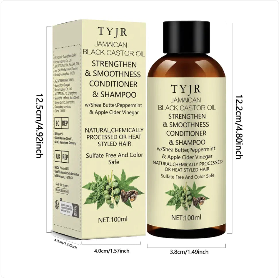 Jamaican Black Castor Oil – Scalp & Hair Nourishing Formula, 60ml