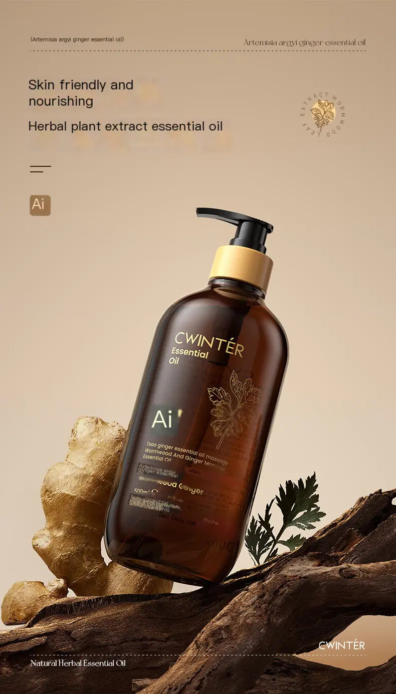 Ginger Essential Oil 500ml for Body Care and Moisture CWinter