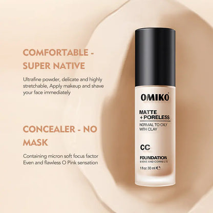 Matte Poreless CC Foundation made for all skin types