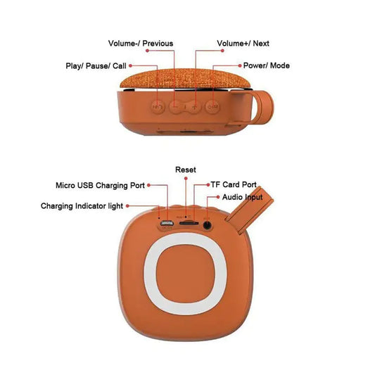 X25 Fabric Bluetooth Speaker Outdoor Portable Soundgear