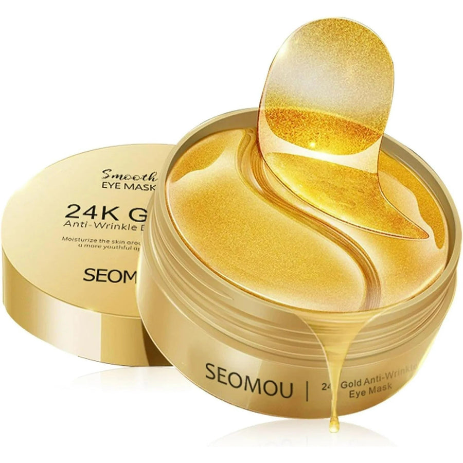 24K Gold Collagen Anti-Aging Eye Mask powered by 24K gold