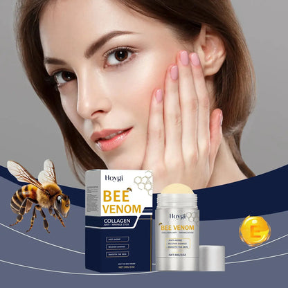Bee Venom Collagen Anti-Wrinkle Stick for daily facial care, 30g