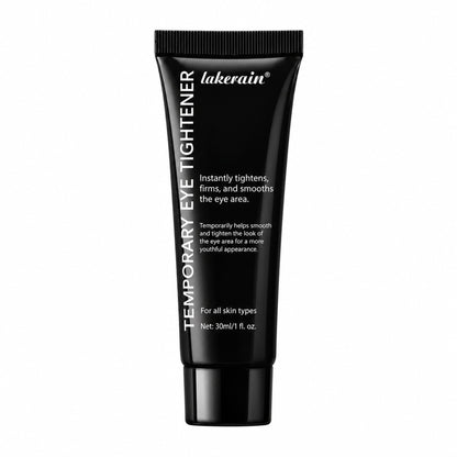 lakerain Temporary Eye Tightener 30 ml black tube on a white background