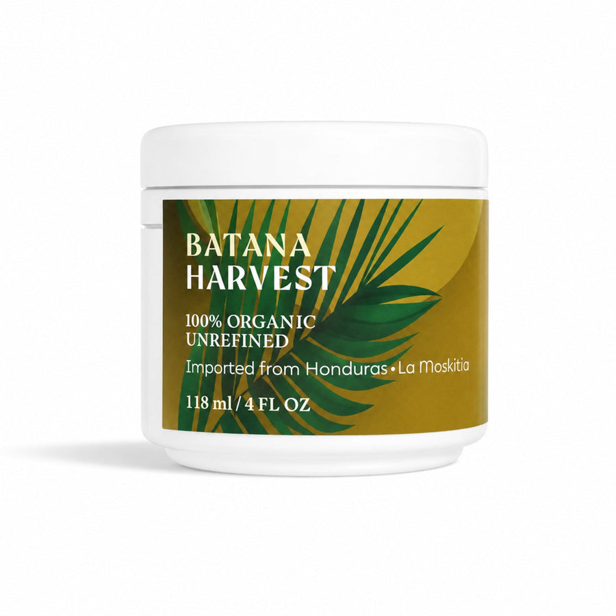 Artisan Organic Unrefined Batana Hair Oil – Deep Conditioning, 118ml — centered unboxed hero on white with lower-left shadow