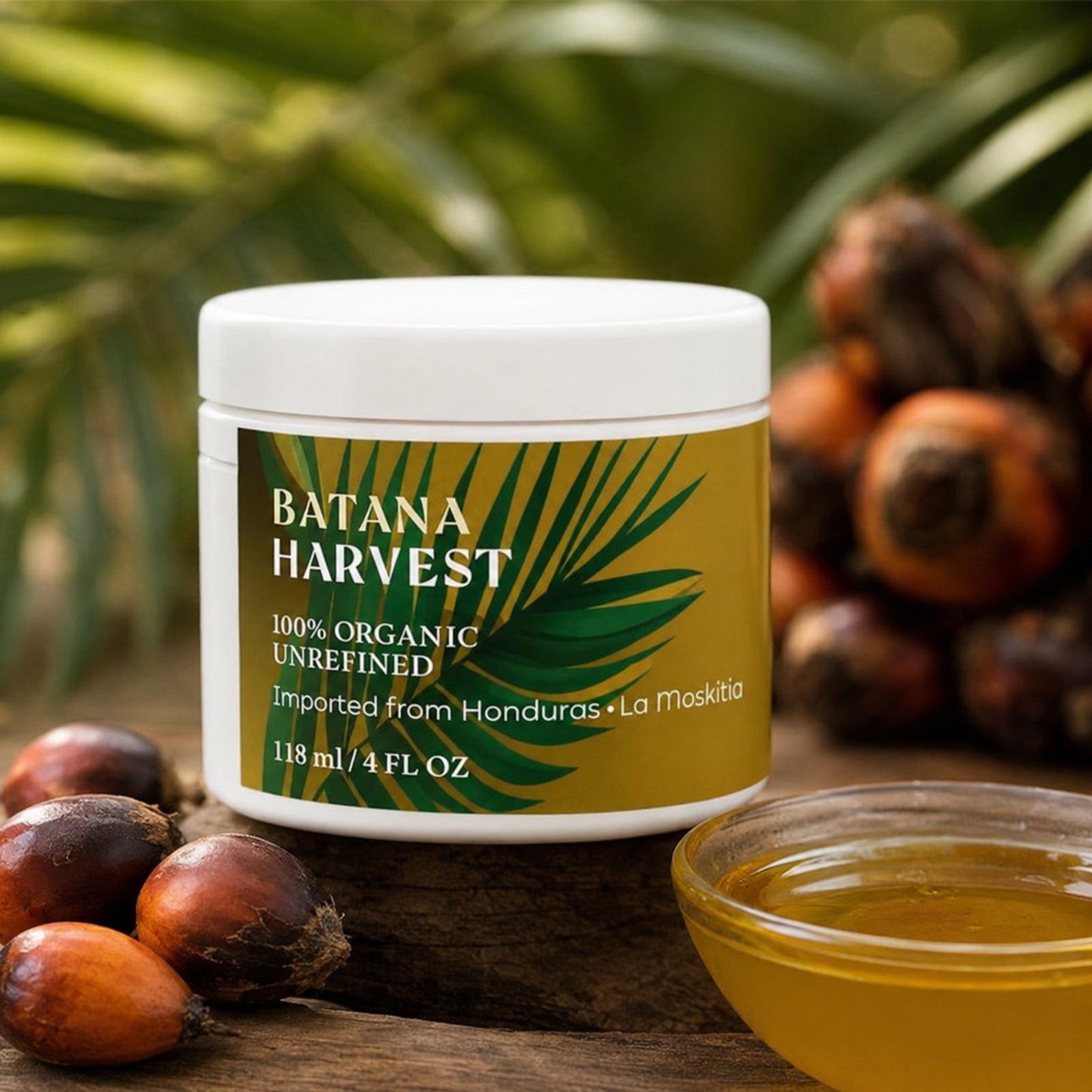 Artisan Organic Unrefined Batana Hair Oil – Deep Conditioning, 118ml — verified ingredient, formula, or material story