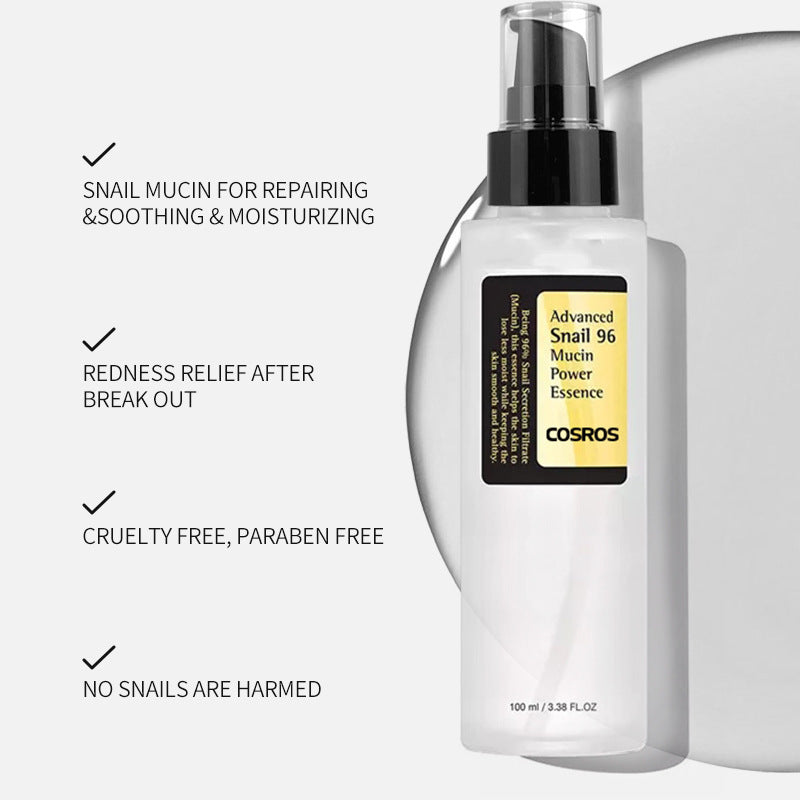 Snail 96 Mucin Power Essence – Hydrating & Brightening K-Beauty Formula, 100ml