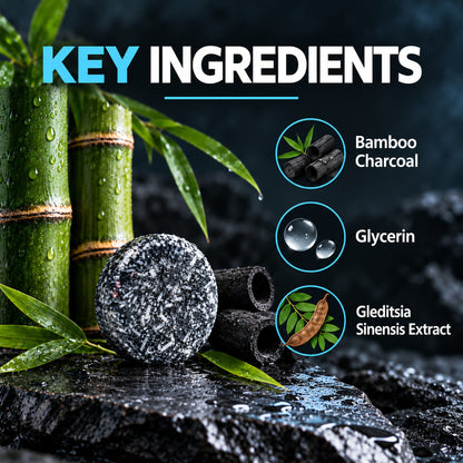 Key ingredients: bamboo charcoal, glycerin and Gleditsia sinensis extract