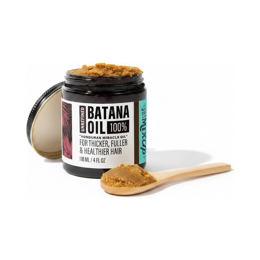 Unrefined Batana Oil 118 ml — centered hero jar on white background with soft studio shadow