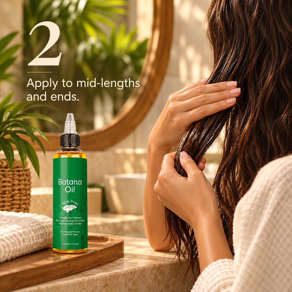 Step 2: apply to mid-lengths and ends