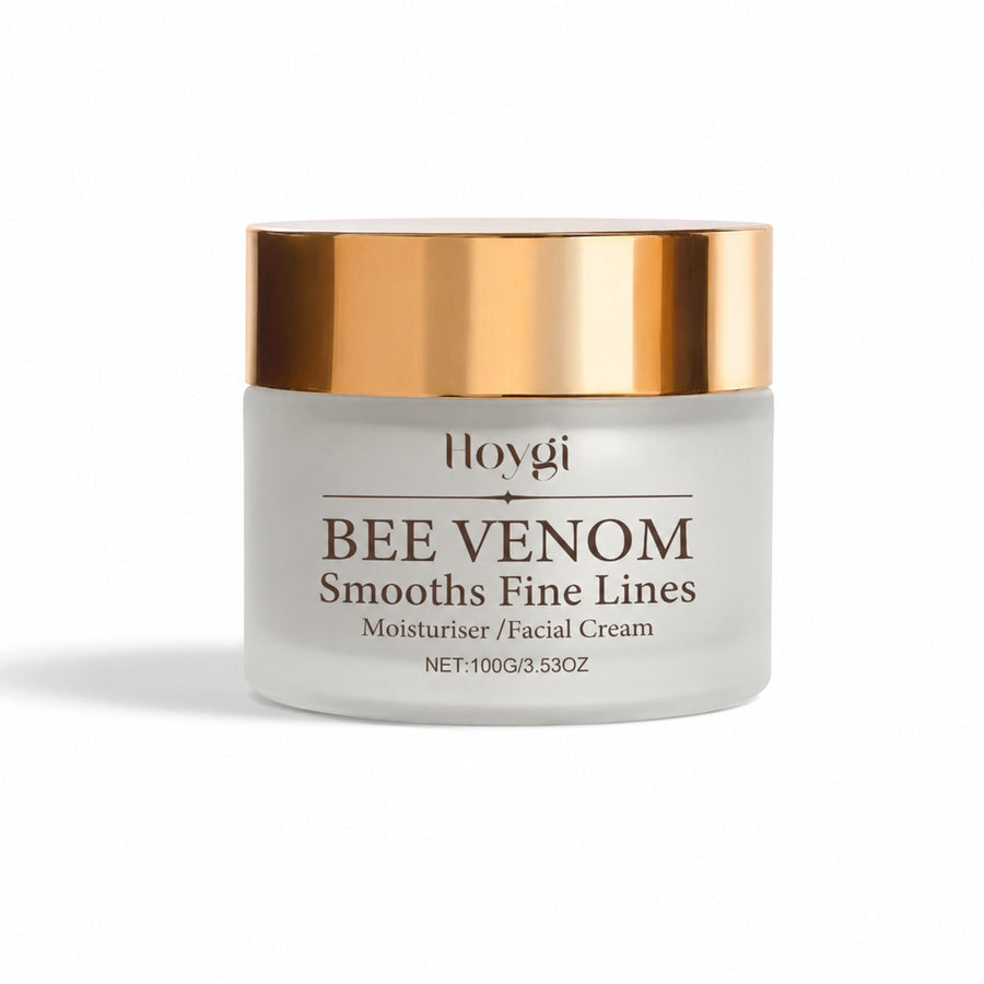 Bee Glow Anti-Wrinkle Face Cream – Firming & Rejuvenating, 100g — centered unboxed hero on white with lower-left shadow