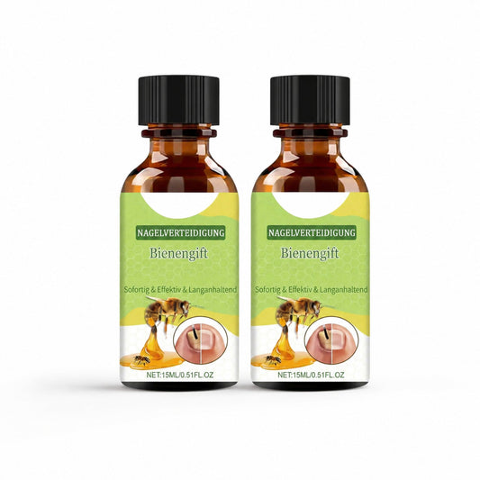 Bee Venom Nail Conditioning Serum – 2-Pack — centered hero on white with lower-left studio shadow