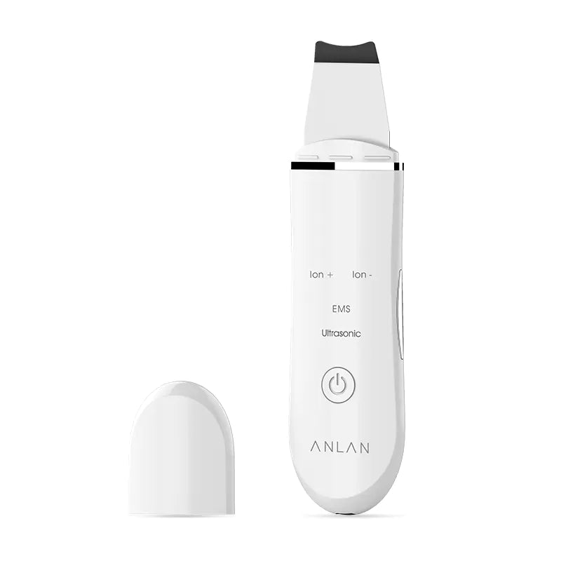 Ultrasonic Skin Care Tool in Rice white