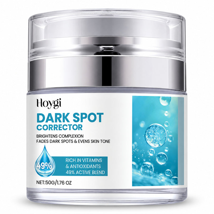 Hoygi Dark Spot Corrector 50g airless jar on a white background