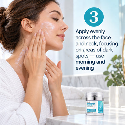 How to use step 3: apply evenly across the face and neck, morning and evening