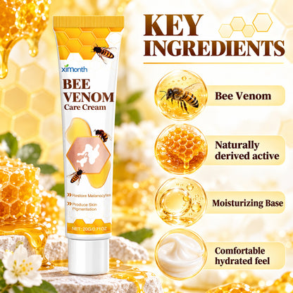 Key ingredients of Bee Venom Care Cream – bee venom, a naturally derived active, in a moisturizing base
