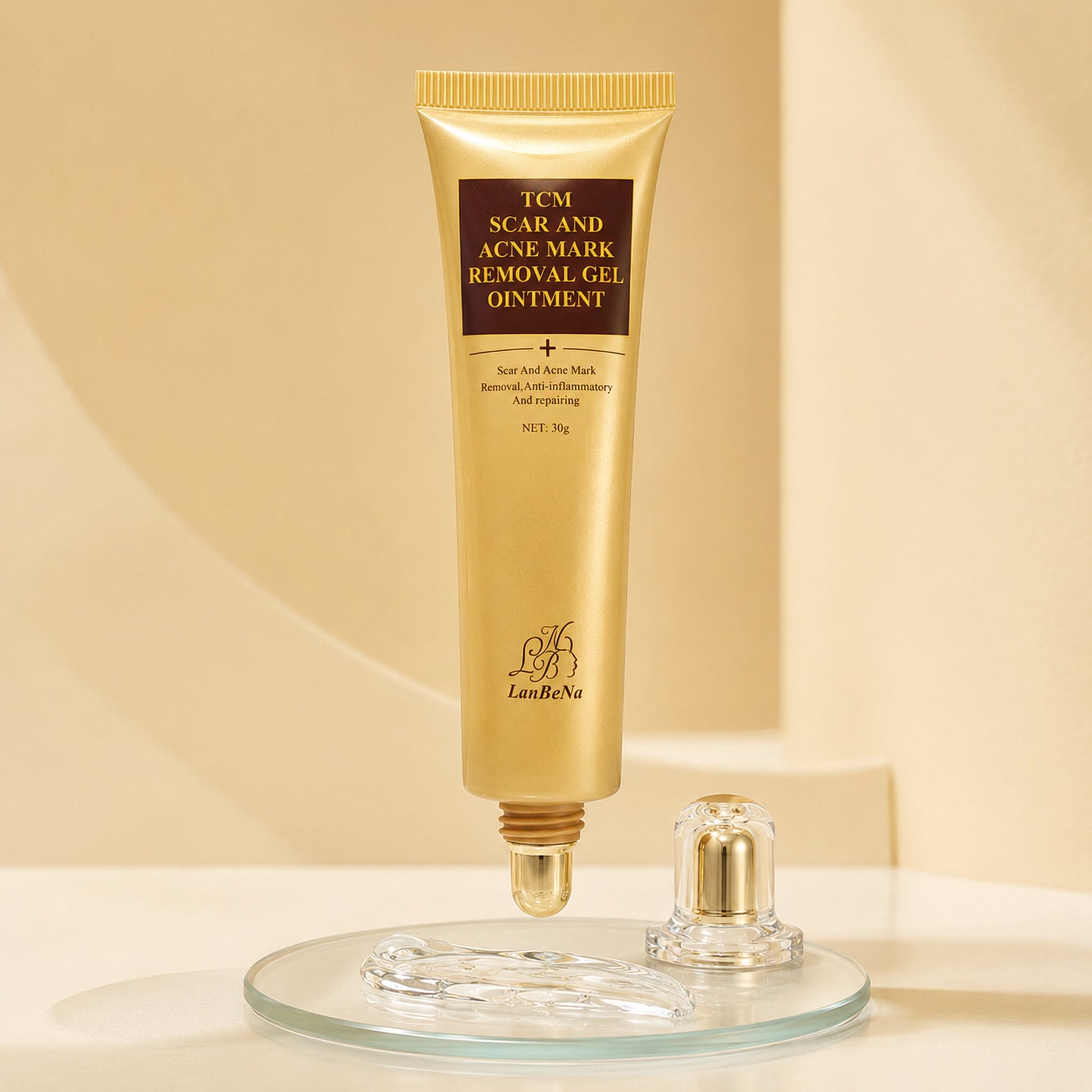 Acne Mark Repair Gel gel texture and product detail