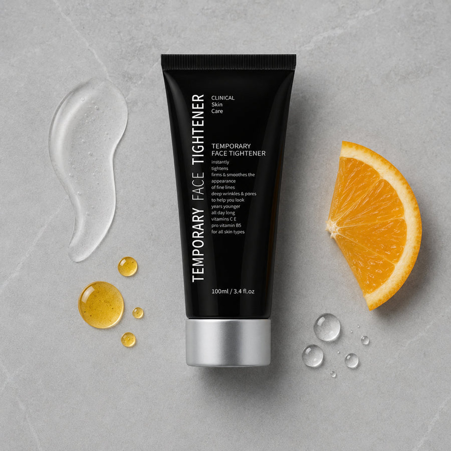 Temporary Face Tightener premium formula and ingredient story
