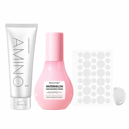 Routine Clarifiante / Clarifying Routine — nettoyant, sérum et patchs / cleanser, serum and spot patches