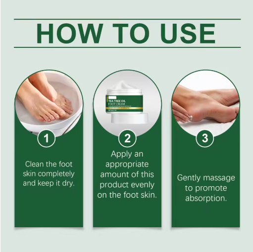 Tea Tree Foot Repair Cream – Nourishing & Soothing Foot Care