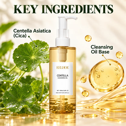 Key ingredients: Centella Asiatica (Cica) and a cleansing oil base